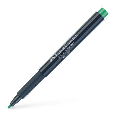 Poza cu MARKER CREATIV VERDE LUCKY FABER-CASTELL