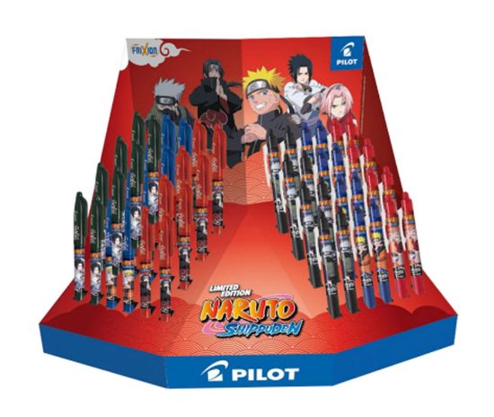 Poza cu DISPLAY ECHIPAT ROLLER 0.7 MM NARUTO FRIXION PILOT