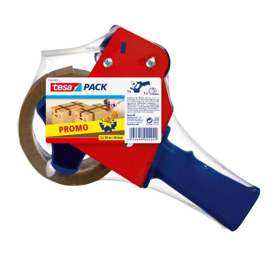 Poza cu DERULATOR BANDA + BANDA ADEZIVA TESA 50M 48MM