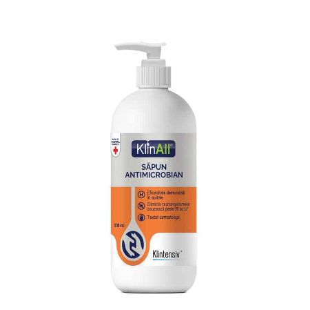 Poza cu SAPUN LICHID 500ML CU DEZINFECTANT KLIN ALL KLINTENSIV