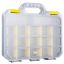 Poza cu CUTIE PLASTIC MEDIE 315x280x60 MM PT DEPOZITARE SCULE DELI
