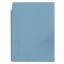 Poza cu CAIET BIROU A5 112 FILE 80G DICTANDO COPERTA PIELE ALBASTRU N141L DELI