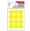 Poza cu ETICHETE ROTUNDE 32MM GALBENE 60/TIPLA TANEX