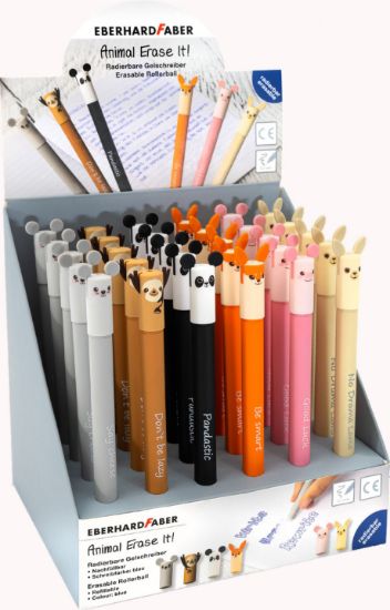 Poza cu DISPLAY 36 BUC ROLLER 0.7 MM ALBASTRU ERASABLE EBERHARD FABER