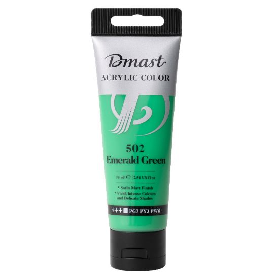 Poza cu CULORI ACRILICE PROFESIONALE 75ML VERDE SMARALD 502 DMAST BY PEBEO