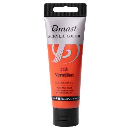 Poza cu CULORI ACRILICE PROFESIONALE 75ML PORTOCALIU INTENS 213 DMAST BY PEBEO