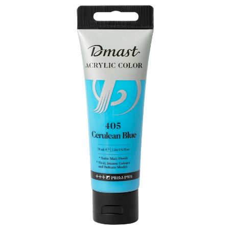 Poza cu CULORI ACRILICE PROFESIONALE 75ML BLEU CIEL 405 DMAST BY PEBEO