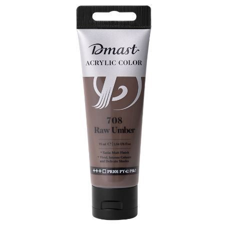 Poza cu CULORI ACRILICE PROFESIONALE 75ML MARO UMBRA 708 DMAST BY PEBEO