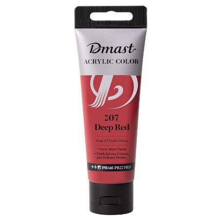 Poza cu CULORI ACRILICE PROFESIONALE 75ML ROSU INTENS 207 DMAST BY PEBEO