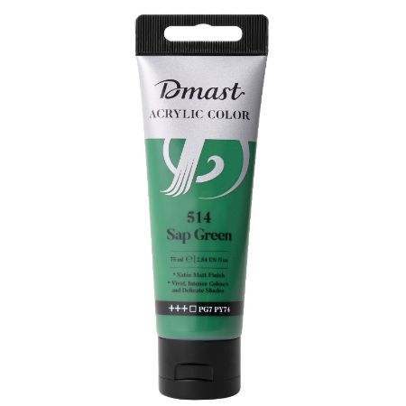 Poza cu CULORI ACRILICE PROFESIONALE 75ML VERDE 514 DMAST BY PEBEO