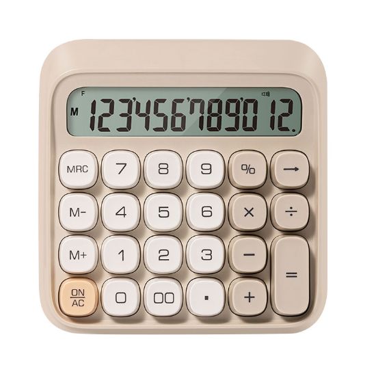 Poza cu CALCULATOR 12 DIG RETRO M36 GRI DELI