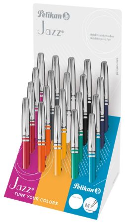 Poza cu PIX METAL JAZZ CLASSIC, MINA ALBASTRA, DISPLAY 20 BUCATI, DIVERSE CULORI