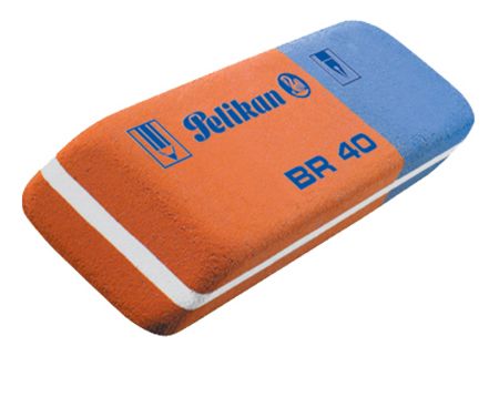 Poza cu RADIERA BR80 CAUCIUC ROSU/ALABSTRU SET80