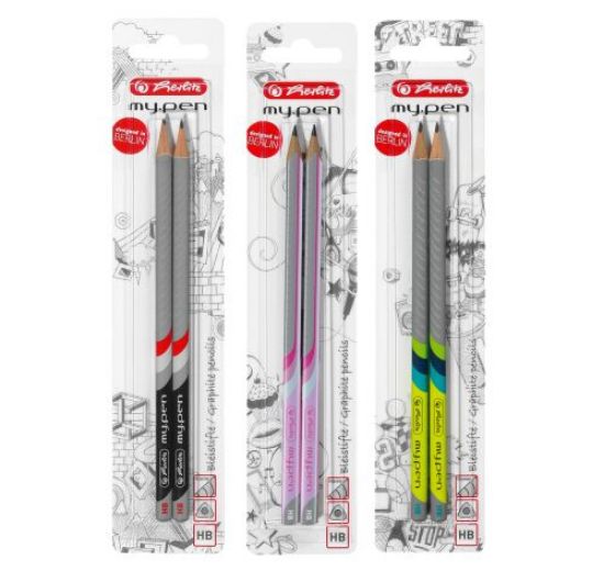 Poza cu CREION MY.PEN GRAFIT HB DIVERSE COMBINATII DE CULORI SET2