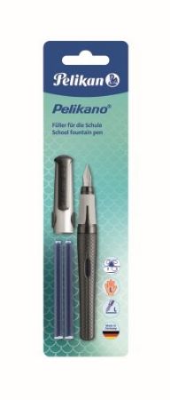 Poza cu STILOU PELIKANO DARK LEGEND, PENITA L, GRIP ERGONOMIC, PENTRU STANGACI, NU INCLUDE PATRON DE CERNEALA, VRAC