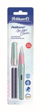 Afișează detalii pentru STILOU PELIKANO MAGIC OCEAN, PENITA M, PENTRU DREPTACI, INCLUDE 2 PATROANE MARI DE CERNEALA, BLISTER Poza cu STILOU PELIKANO MAGIC OCEAN, PENITA M, PENTRU DREPTACI, INCLUDE 2 PATROANE MARI DE CERNEALA, BLISTER