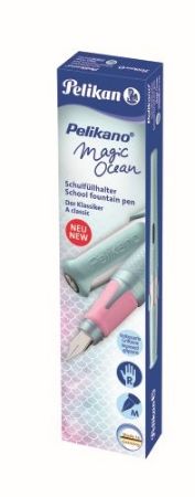 Afișează detalii pentru STILOU PELIKANO MAGIC OCEAN, PENITA M, PENTRU DREPTACI, 1 PATRON MARE ALBASTRU INCLUS, CUTIE CARTON Poza cu STILOU PELIKANO MAGIC OCEAN, PENITA M, PENTRU DREPTACI, 1 PATRON MARE ALBASTRU INCLUS, CUTIE CARTON