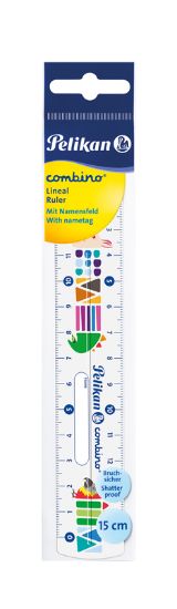 Poza cu RIGLA PLASTIC 15 CM, COMBINO