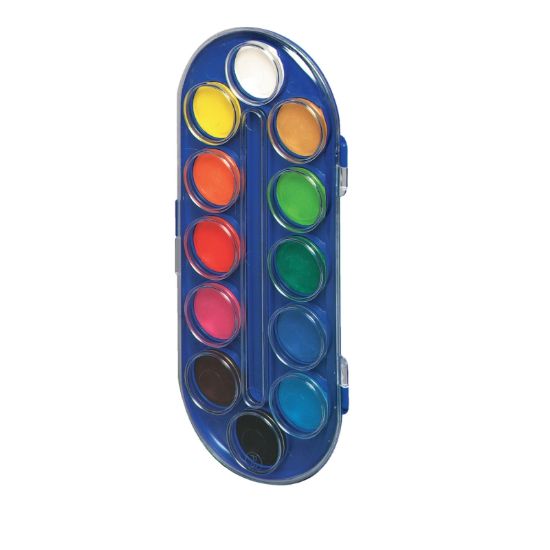 Poza cu ACUARELE 12CULORI LOCOMOTIF