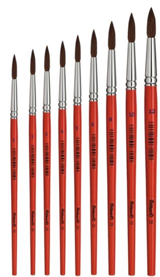 Poza cu PENSULA 23.LACUITA VARF ROTUND M12/BUC