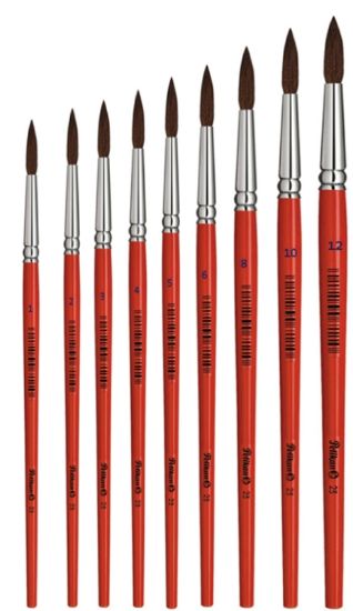 Poza cu PENSULA 23.LACUITA VARF ROTUND M3 /BUC