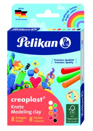 Afișează detalii pentru PLASTILINA CREAPLAST, 8 CULORI, CUTIE CARTON Poza cu PLASTILINA CREAPLAST, 8 CULORI, CUTIE CARTON