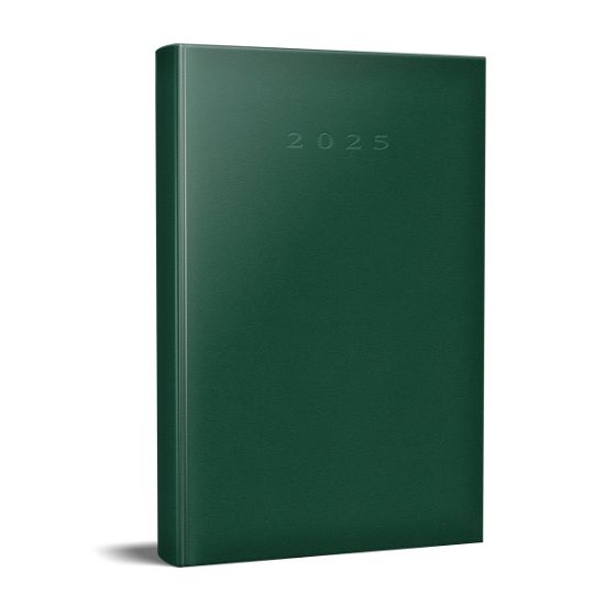 Poza cu AGENDA DATATA RO A5, 352 PAGINI, COPERTA BURETATA, CULOARE VERDE 2025