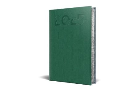 Afișează detalii pentru AGENDA DATATA RO A5, 352 PAGINI, COPERTA DIN PIELE SINTETICA, PREMIUM DELUXE BARD, CULOARE VERDE SMARALD, MARGINI FOLIO ARGINTIU, 2025 Poza cu AGENDA DATATA RO A5, 352 PAGINI, COPERTA DIN PIELE SINTETICA, PREMIUM DELUXE BARD, CULOARE VERDE SMARALD, MARGINI FOLIO ARGINTIU, 2025