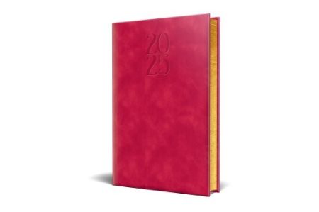 Afișează detalii pentru AGENDA DATATA RO A5, 352 PAGINI, COPERTA DIN PIELE SINTETICA, PREMIUM DELUXE CHIA, CULOARE ROSU, MARGINI FOLIO AURIU, 2025 Poza cu AGENDA DATATA RO A5, 352 PAGINI, COPERTA DIN PIELE SINTETICA, PREMIUM DELUXE CHIA, CULOARE ROSU, MARGINI FOLIO AURIU, 2025