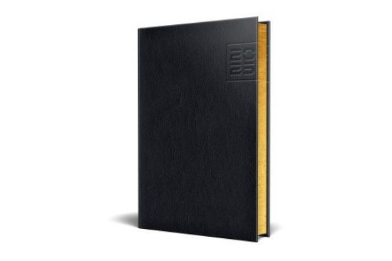 Poza cu AGENDA DATATA RO A5, 352 PAGINI, COPERTA DIN PIELE SINTETICA, PREMIUM DELUXE CHIAVENNA, CULOARE NEGRU, MARGINI FOLIO AURIU, 2025