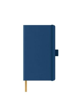 Poza cu AGENDA NEDATATA A5 CASTELLI, COPERTA RIGIDA BLEUMARIN, ELASTIC BLEUMARIN, DICTANDO IVORY