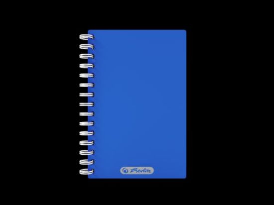 Poza cu AGENDA NEDATATA A5 SPIRA DUBLA, COPERTA PP, 206 PAGINI, CULOARE ALBASTRU