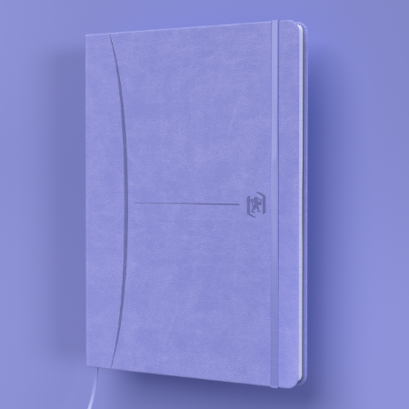 Poza cu CAIET PREMIUM CU ELASTIC OXFORD SIGNATURE, A5 80F, HARTIE OPTIK 90G/MP, SCRIBZEE, COPERTA RIGIDA, SEMN CARTE, BUZUNAR INTERIOR PLIABIL PE COPERTA SPATE, COLTURI ROTUNJITE, PAGINA INFO PERSONALE, DICTANDO, DIVERSE CULORI PASTEL