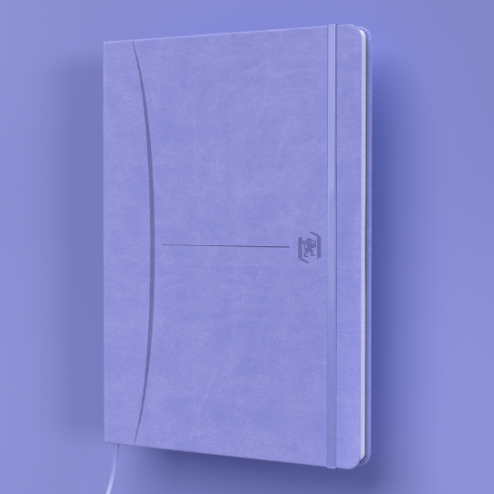 Poza cu CAIET PREMIUM CU ELASTIC OXFORD SIGNATURE, A5 80F, HARTIE OPTIK 90G/MP, SCRIBZEE, COPERTA RIGIDA, SEMN CARTE, BUZUNAR INTERIOR PLIABIL PE COPERTA SPATE, COLTURI ROTUNJITE, PAGINA INFO PERSONALE, DICTANDO, DIVERSE CULORI PASTEL