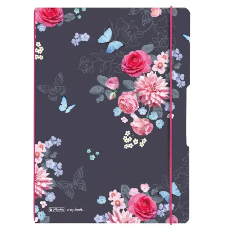 Afișează detalii pentru CAIET MY.BOOK FLEX A4 2X40F 80GR VELIN, COPERTA PP, LADYLIKE FLOWERS Poza cu CAIET MY.BOOK FLEX A4 2X40F 80GR VELIN, COPERTA PP, LADYLIKE FLOWERS