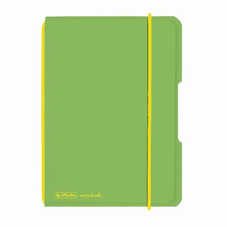 Afișează detalii pentru CAIET MY.BOOK FLEX A6 40F PATRATELE VERDE DESCHIS TRANSPARENT CU LOGO GALBEN Poza cu CAIET MY.BOOK FLEX A6 40F PATRATELE VERDE DESCHIS TRANSPARENT CU LOGO GALBEN
