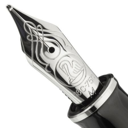 Afișează detalii pentru PENITA M DIN AUR DE 18K/750 PLACATA CU RODIU PENTRU STILOU M805 Poza cu PENITA M DIN AUR DE 18K/750 PLACATA CU RODIU PENTRU STILOU M805