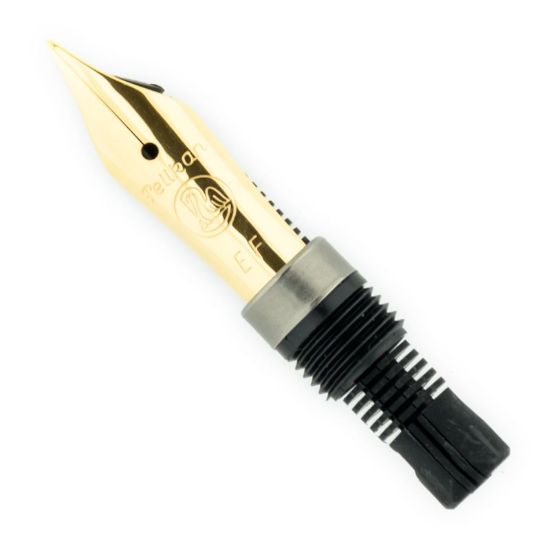Poza cu PENITA EF DIN OTEL INOXIDABIL PLACATA CU AUR DE 18K/750 PENTRU STILOU M200