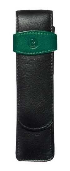 Poza cu ETUI DE PIELE TG22 2 INSTRUMENTE,NEGRU/VERDE