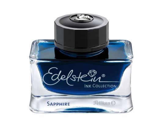 Poza cu CERNEALA EDELSTEIN CALIMARA 50ML ALBASTRU SAFIR SAPPHIRE