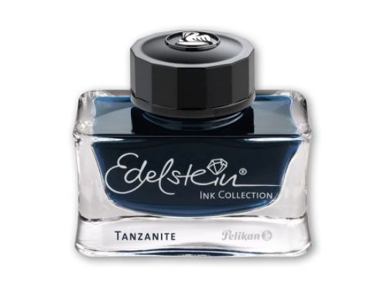 Poza cu CERNEALA EDELSTEIN 50ML ALBASTRU/NEGRU PELIKAN TANZANITE