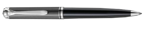 Poza cu PIX SOUVERAN K805 STRESEMAN,MINA TIP PARKER,ACCESORII PLACATE CU PALADIU,CORP NEGRU/DUNGI