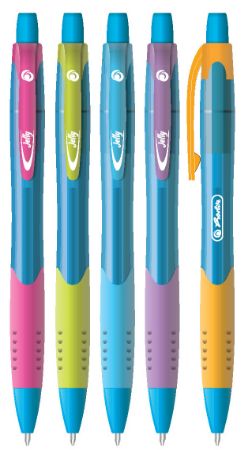 Poza cu PIX CU GEL JELLY, MINA 0,7 MM, ALBASTRU, DISPLAY 24 BUCATI