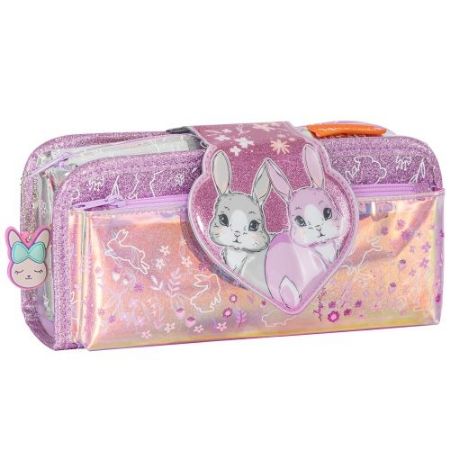 Poza cu PENAR TIP ETUI FUN TIME 2 IN 1, MOTIV FLUFFY LOVE