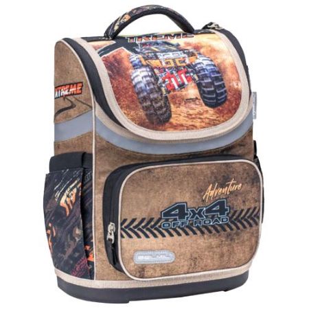 Poza cu GHIOZDAN NEECHIPAT MINI DIMENSIUNE 36X26X16 CM  MOTIV  EXTREME MONSTER TRUCK