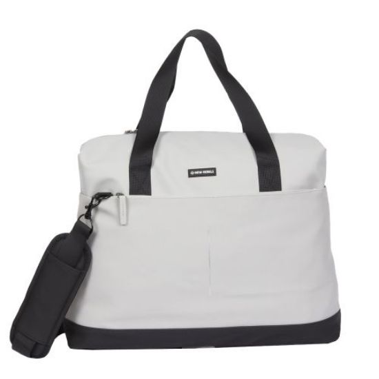 Poza cu GEANTA DE UMAR NEW REBELS JULAN-CANTON BIG SHOPPER, DIMENSIUNI 50/20/40 CM, CULOARE GRI DESCHIS