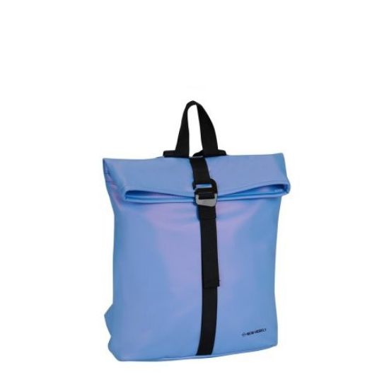 Poza cu RUCSAC NEW REBELS MART-LOS ANGELES ROLLTOP MINI, DIMENSIUNI 27/8/33 CM, CULOARE PURPLE