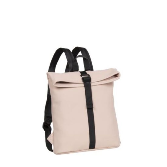 Poza cu RUCSAC NEW REBELS MART-LOS ANGELES ROLLTOP MINI, DIMENSIUNI 27/8/33 CM, CULOARE ROZ DESCHIS