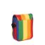 Poza cu RUCSAC NEW REBELS MART-LOUISVILLE FLAPOVER, DIMENSIUNI 18/7/23 CM, MODEL RAINBOW