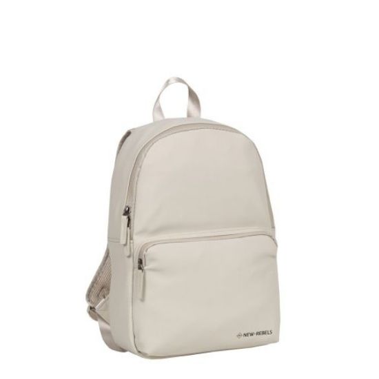 Poza cu RUCSAC NEW REBELS HARPER-PROVIDENCE, DIMENSIUNI 28/8/40 CM, CULOARE BEJ